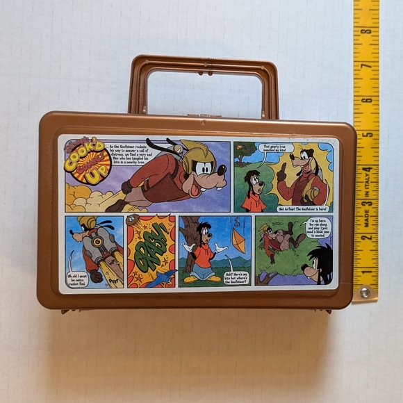 Disney Goofy Rocketeer Cook'd Up Comics Lunch Box/ Pencil Box - Picture 6 of 7